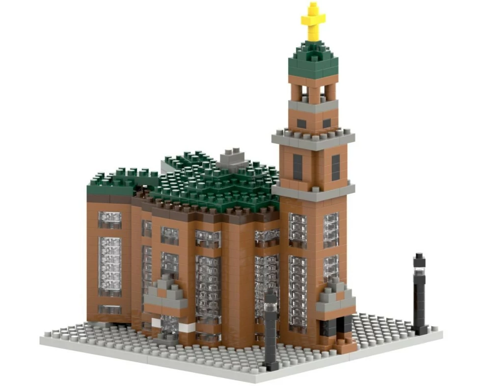BRIXIES Bausteinmodell Frankfurter Paulskirche aus 751 Bausteinen