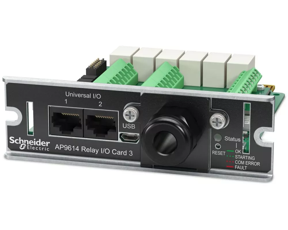 APC Management Card AP9614 Dry Contact I/O SmartSlot