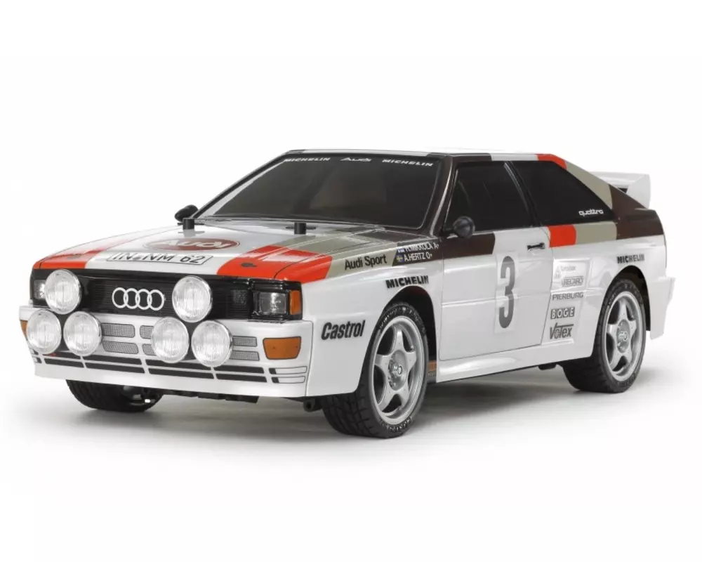 Tamiya Rally Audi Quattro A2 TT-02 1:10 Bausatz