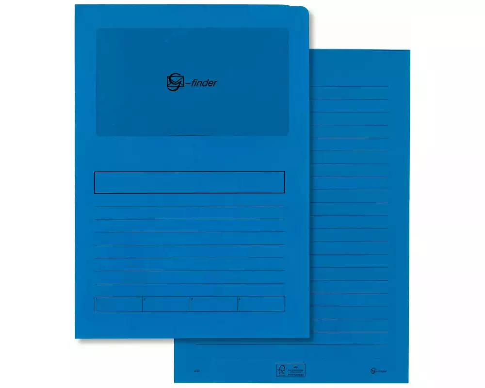 Goessler Ordnungsmappe G-Finder mit VD Königsblau, 100 Stück