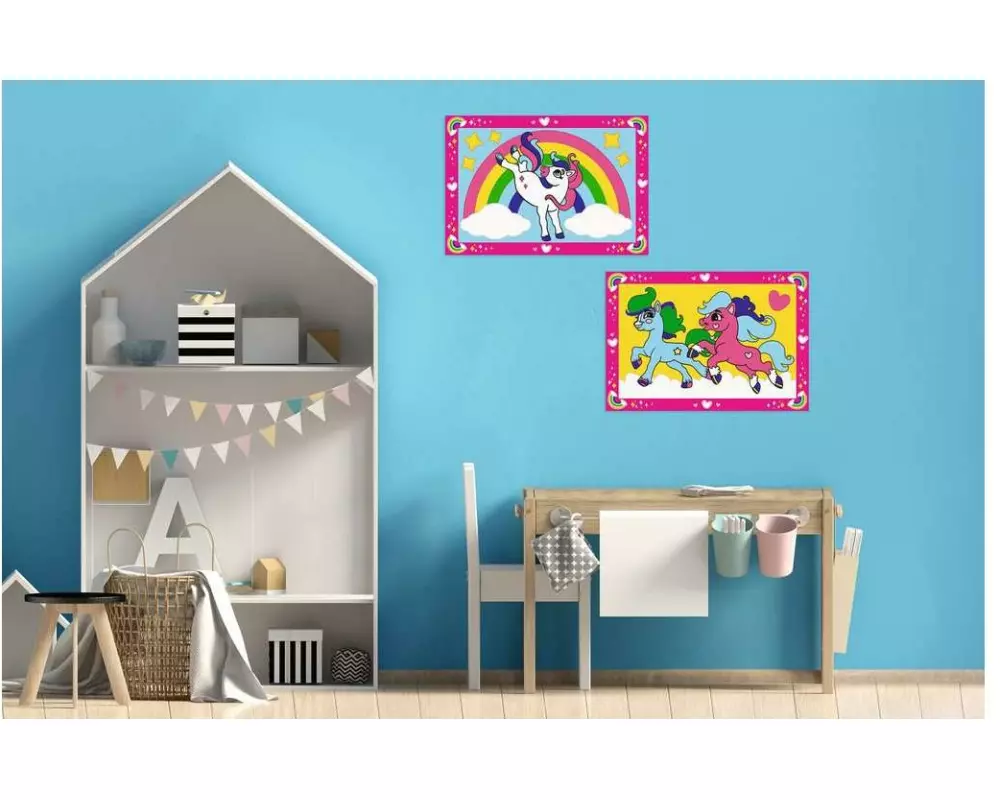 Ravensburger Malen nach Zahlen Fairytale Ponies