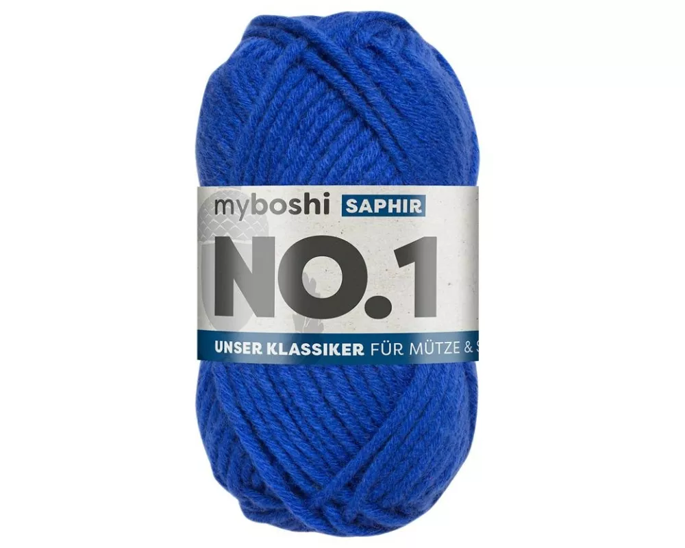 myBoshi Wolle Nr.1 Saphir 50 g, 55 m