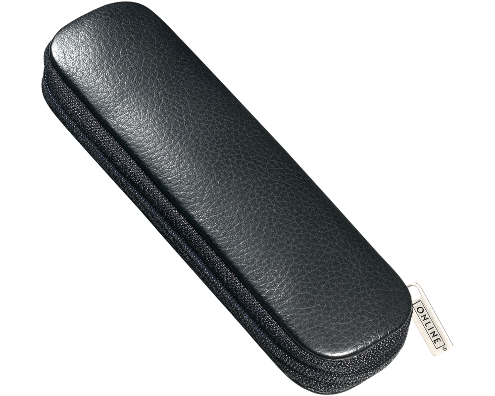 ONLINE Lederetui Leder 90686 für 2 Schreibgeräte
