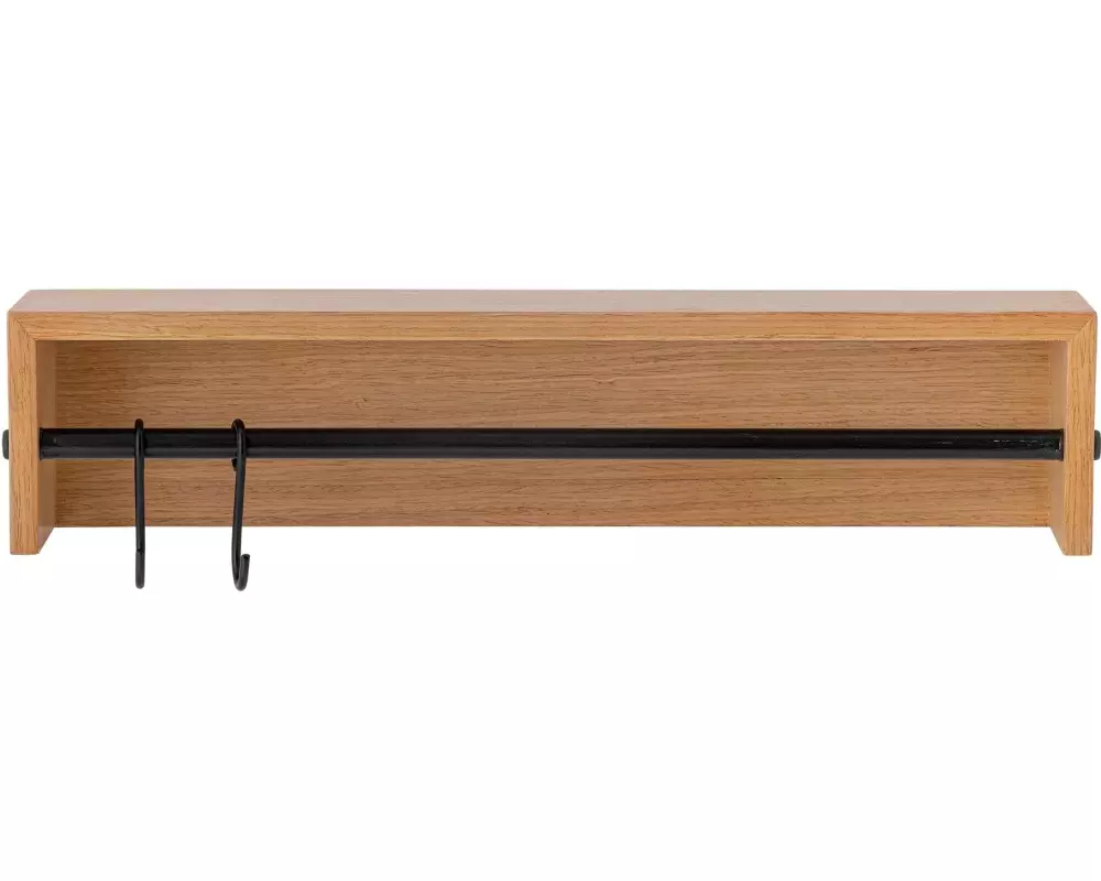 Bloomingville Wandgarderobe Ryde 10 cm x 11.5 cm, Braun