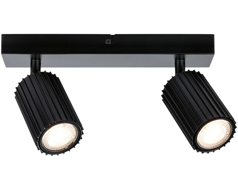 Paulmann Spotlight Lirena GU10 max. 2 x 10W Schwarz matt Metall