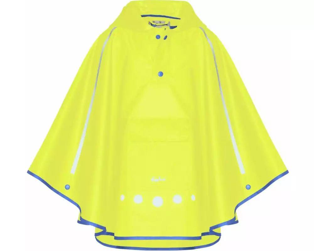 Playshoes Regenponcho faltbar Gr. M, Neongelb