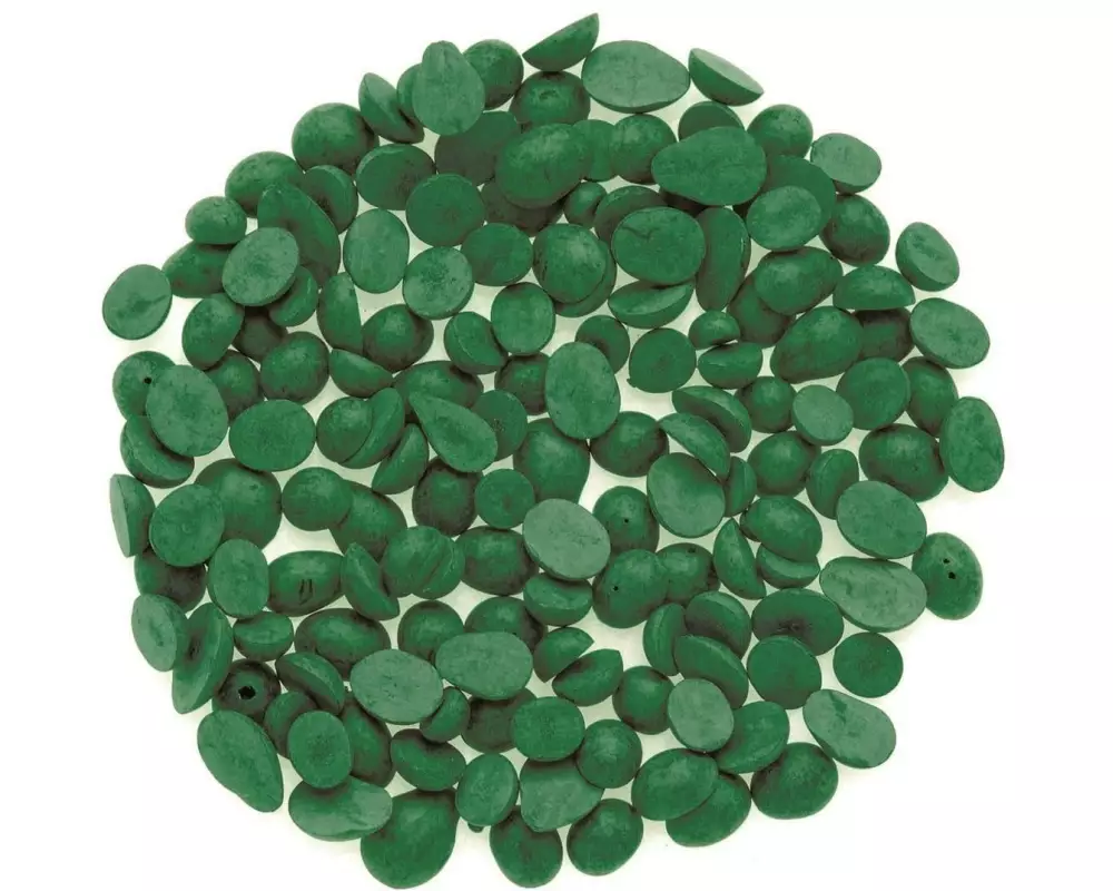 Glorex Wachsfarben in Pastillenform 5g, Grün