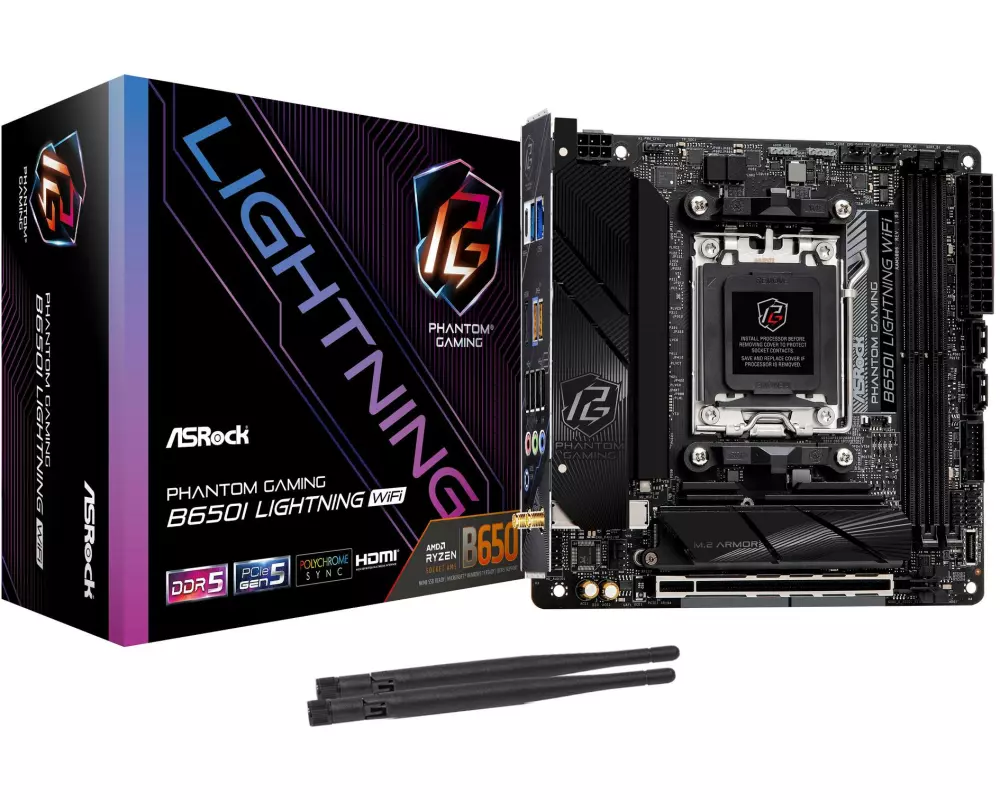 ASRock Mainboard B650I Lightning WiFi