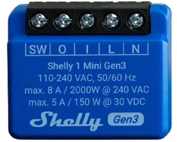 Shelly WLAN-Schalter Mini Gen3
