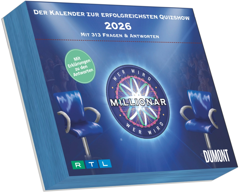 DUMONT Wer wird Millionär 2026 260814 DE 11.8x15.9cm