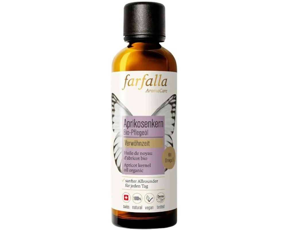 Farfalla Bio-Pflegeöl Aprikosenkern 500 ml