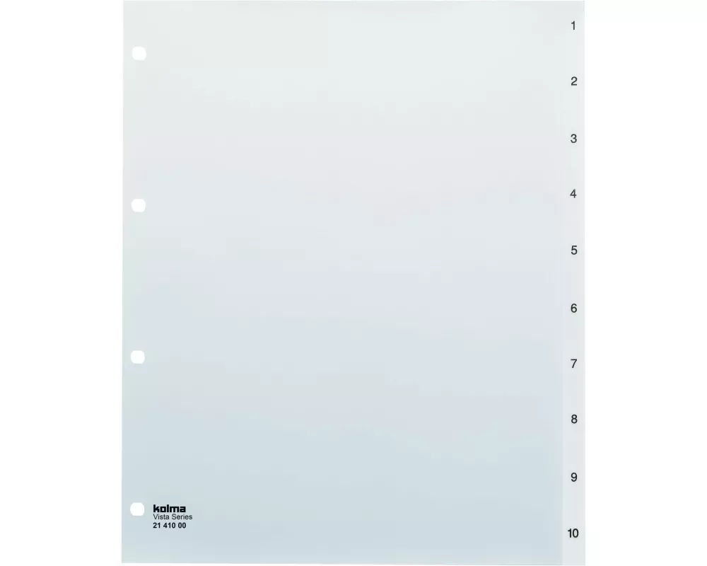 Kolma Register A4 Vista XL 1-10