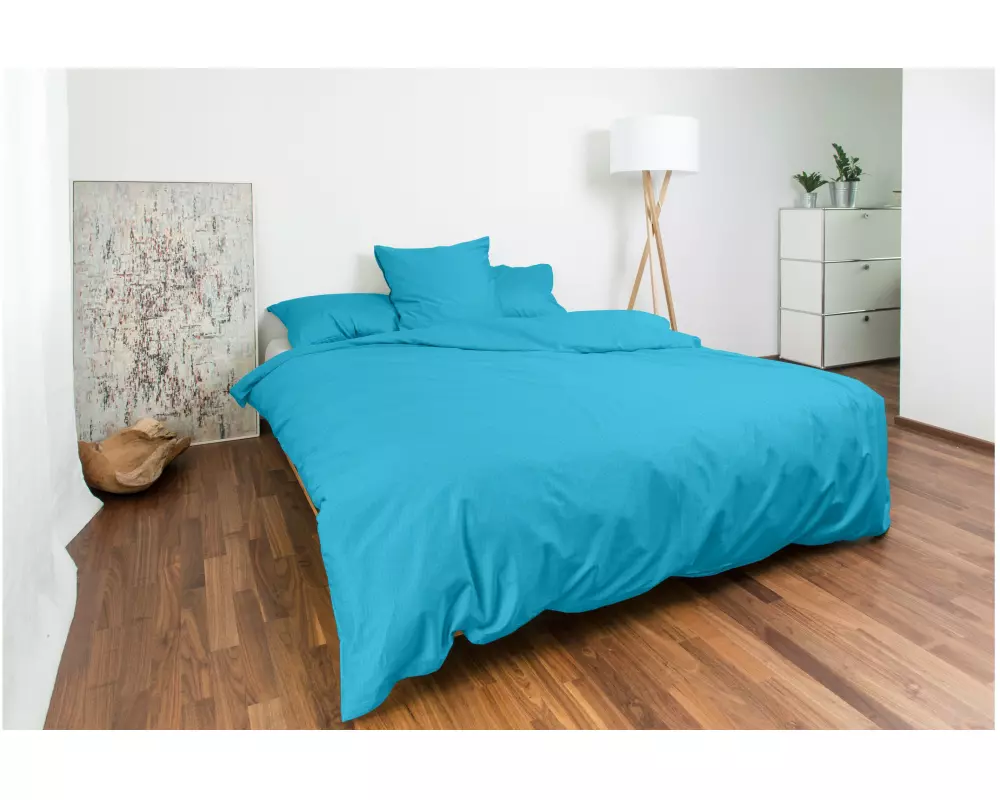 Night Fashion Kopfkissenbezug Edi 65 x 100 cm, Türkis