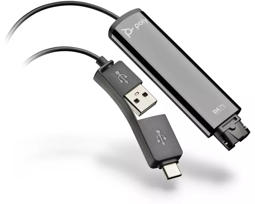 HP Poly DA75 USB-zu-QD-Adapter TAA