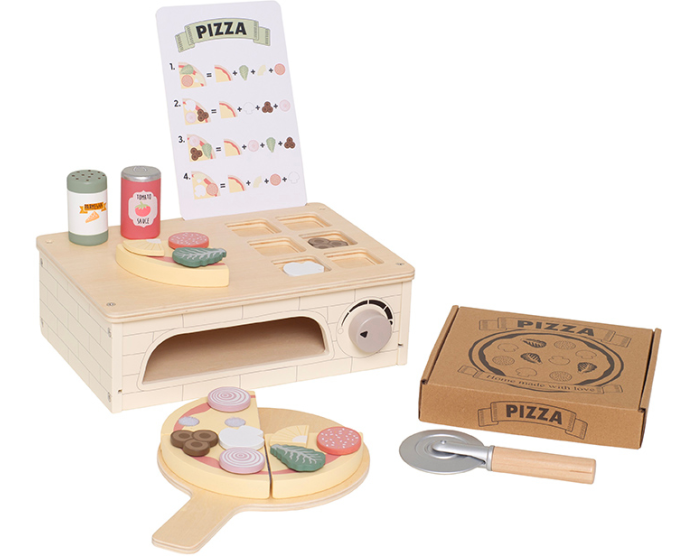 JABADABADO Pizzaofen 29x21x14cm T288 23-teilig