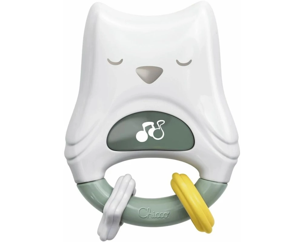 Chicco Rassel 2 in 1 Tag und Nacht Eule