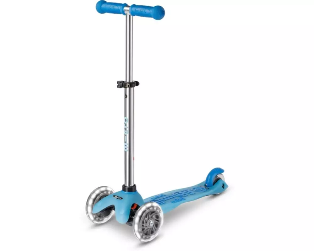 Micro Mobility Kickboard Mini Micro Deluxe Glow LED Blau