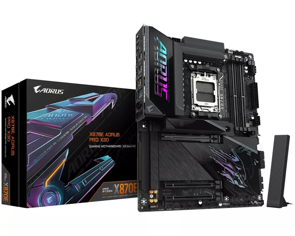 Gigabyte Mainboard X870E AORUS PRO X3D