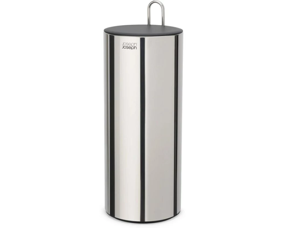 Joseph Joseph Toilettenpapierhalter EasyStore Luxe Mattschwarz