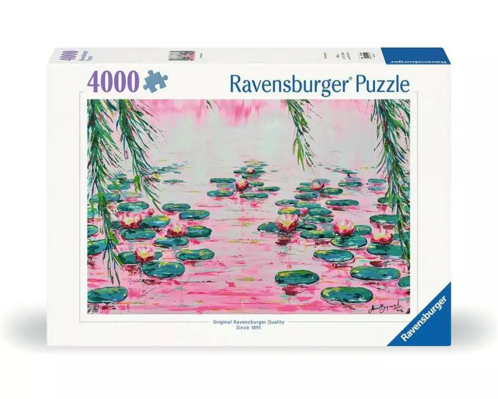 Ravensburger Puzzle Pink Water Lilies