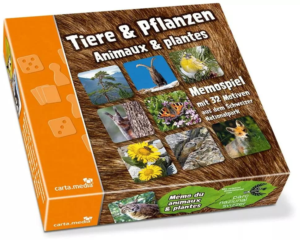 Carta.Media Kartenspiel Tiere & Pflanzen