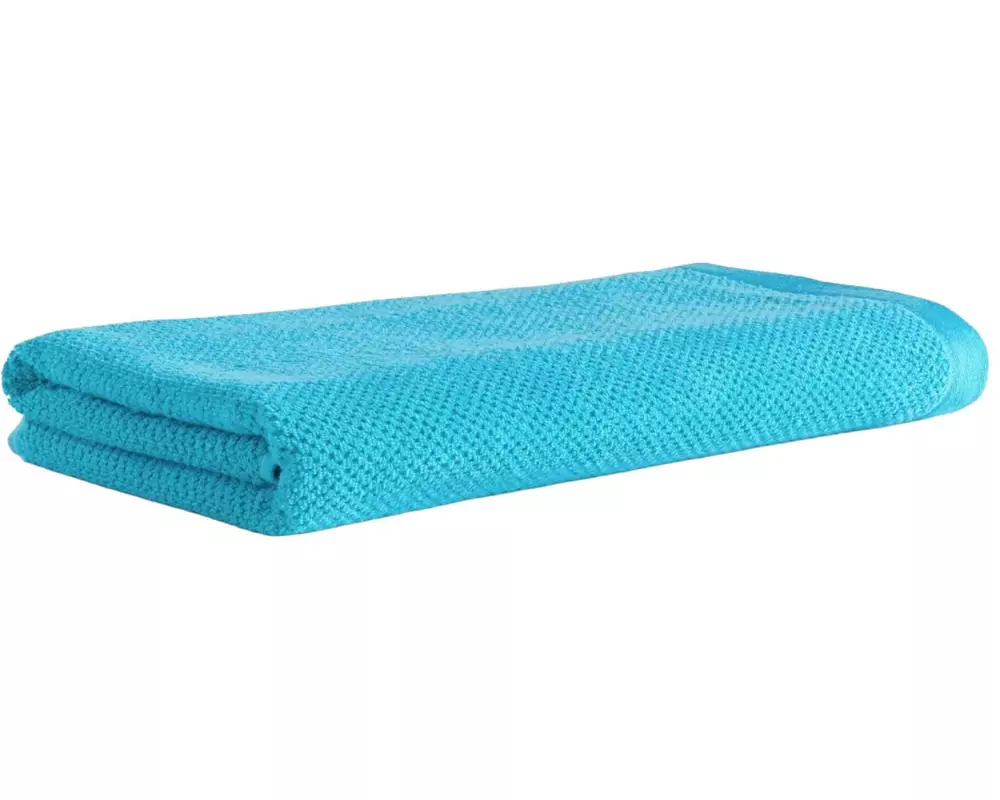 Möve Strandtuch Bliss Uni 80 x 180 cm, Turquoise