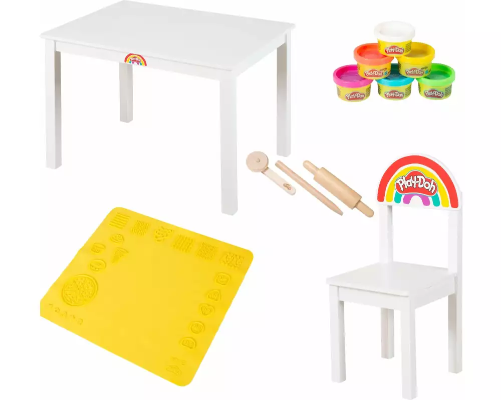 roba Kindersitzgruppe Play-Doh Gelb; Weiss