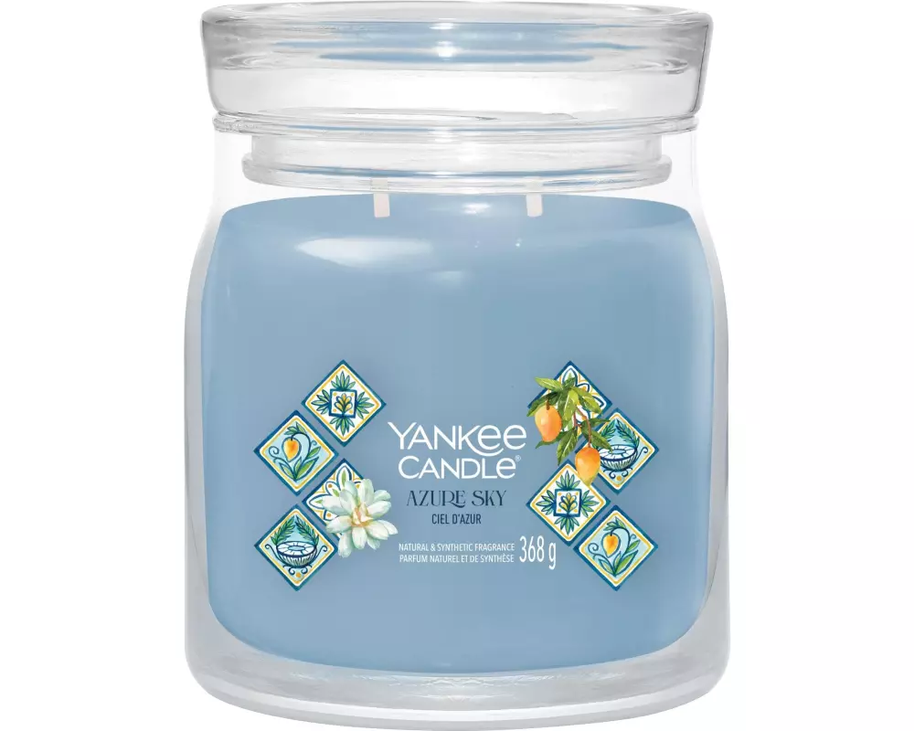 Yankee Candle Signature Duftkerze Azure Sky 368 g