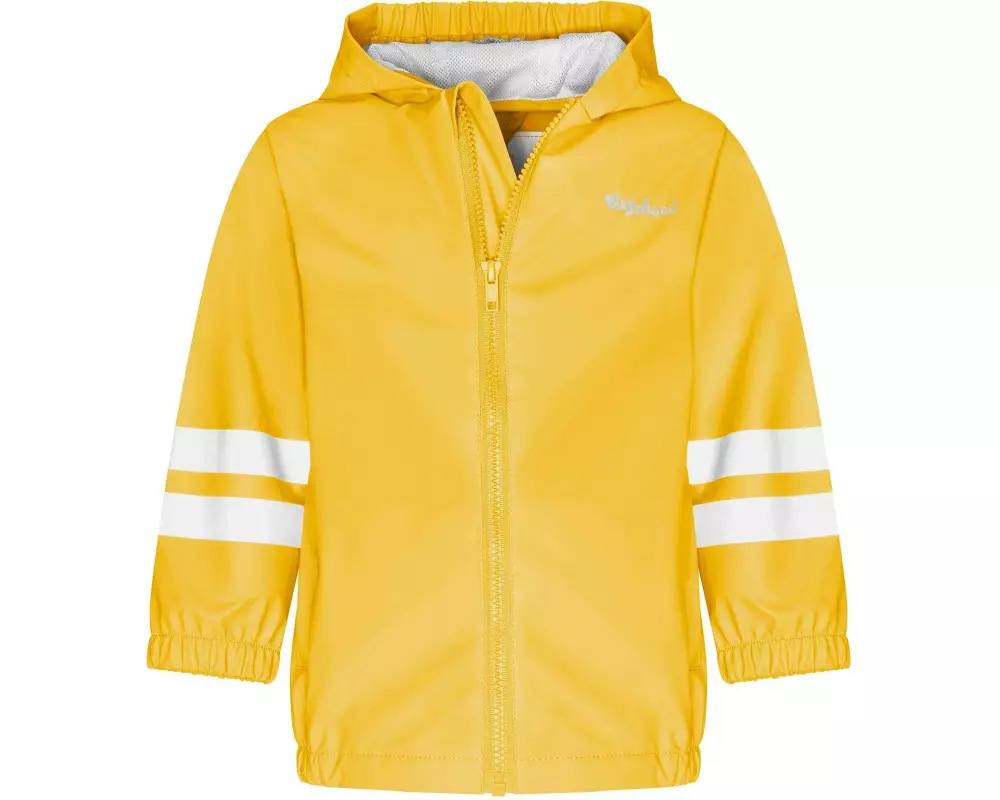 Playshoes Regenjacke Basic Gr. 116, Gelb