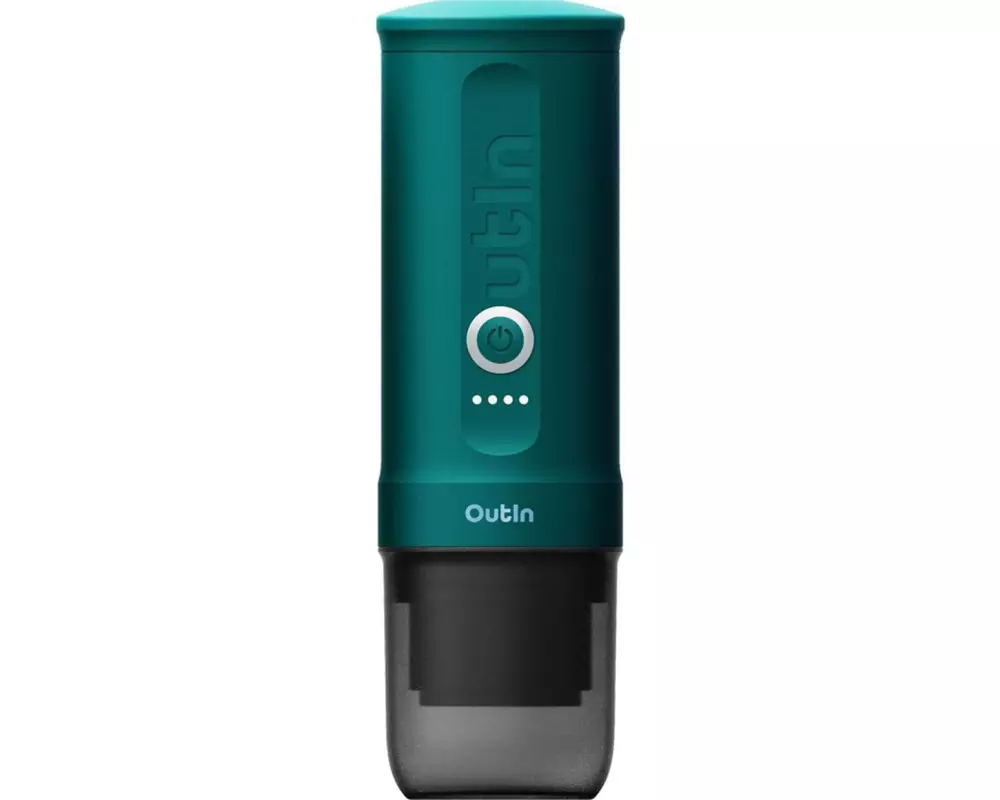 OUTIN Reisekaffeemaschine Nano Blaugrün