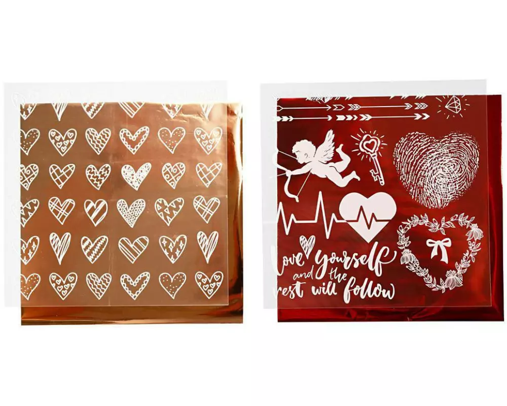 Creativ Company Folie Dekor Herzen