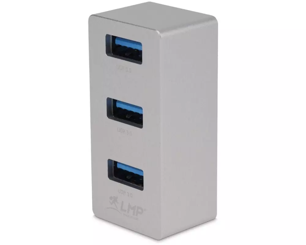 LMP USB-Hub USB-C Tiny Hub Silber