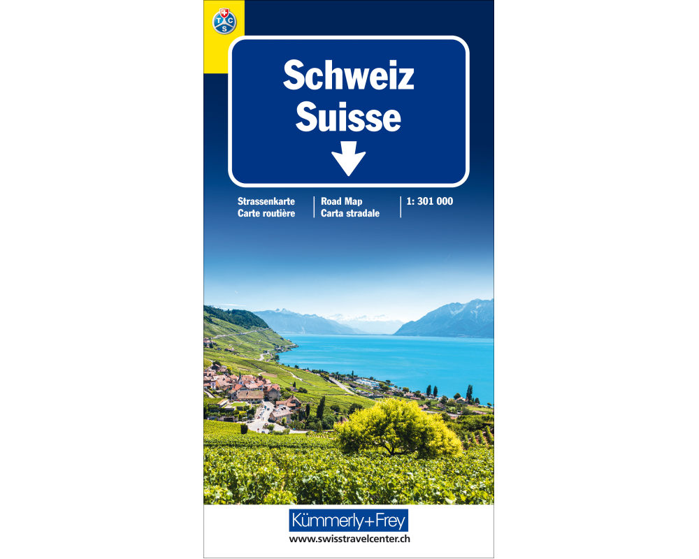 KÜMMERLY+FREY Schweiz TCS 2021 3-259-04304- Schweiz TCS 1:301 00