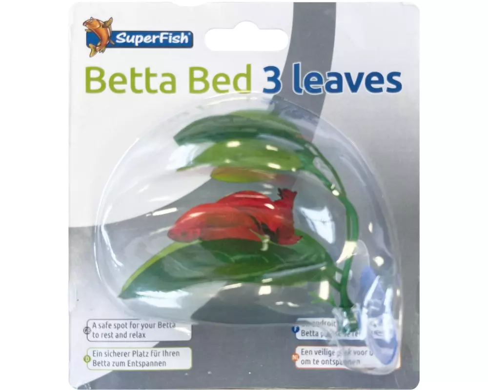SuperFish Betta Bed, 3 Blätter