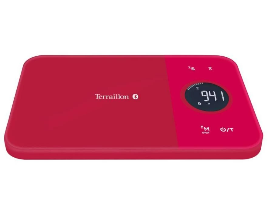 Terraillon Küchenwaage NutriTab Rot