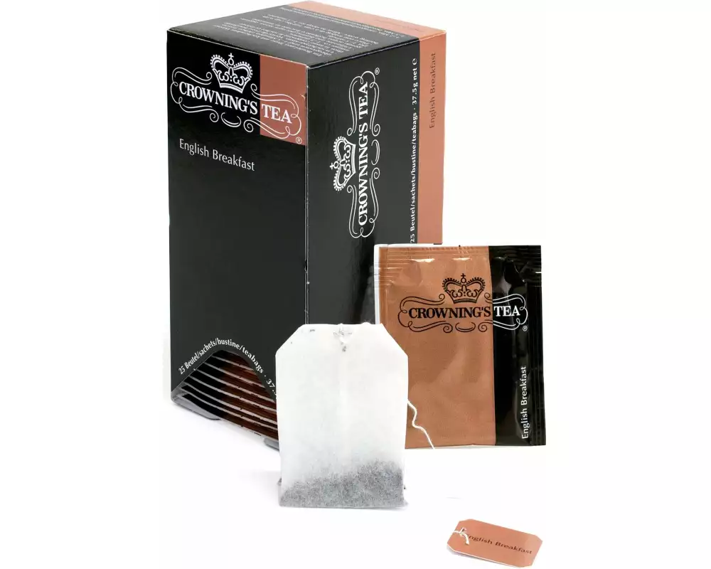 Crowning’s Tea Teebeutel English Breakfast 25 Stück