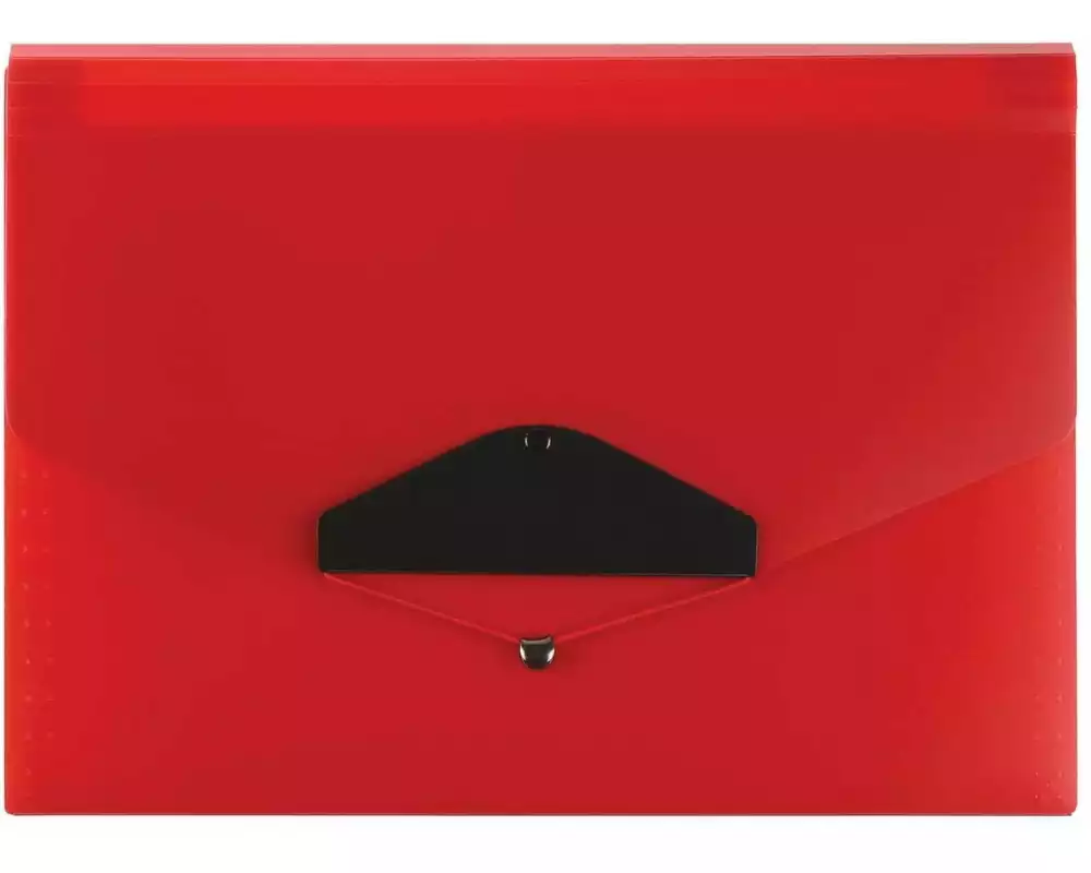 Büroline Fächermappe A4 12-teilig, Rot