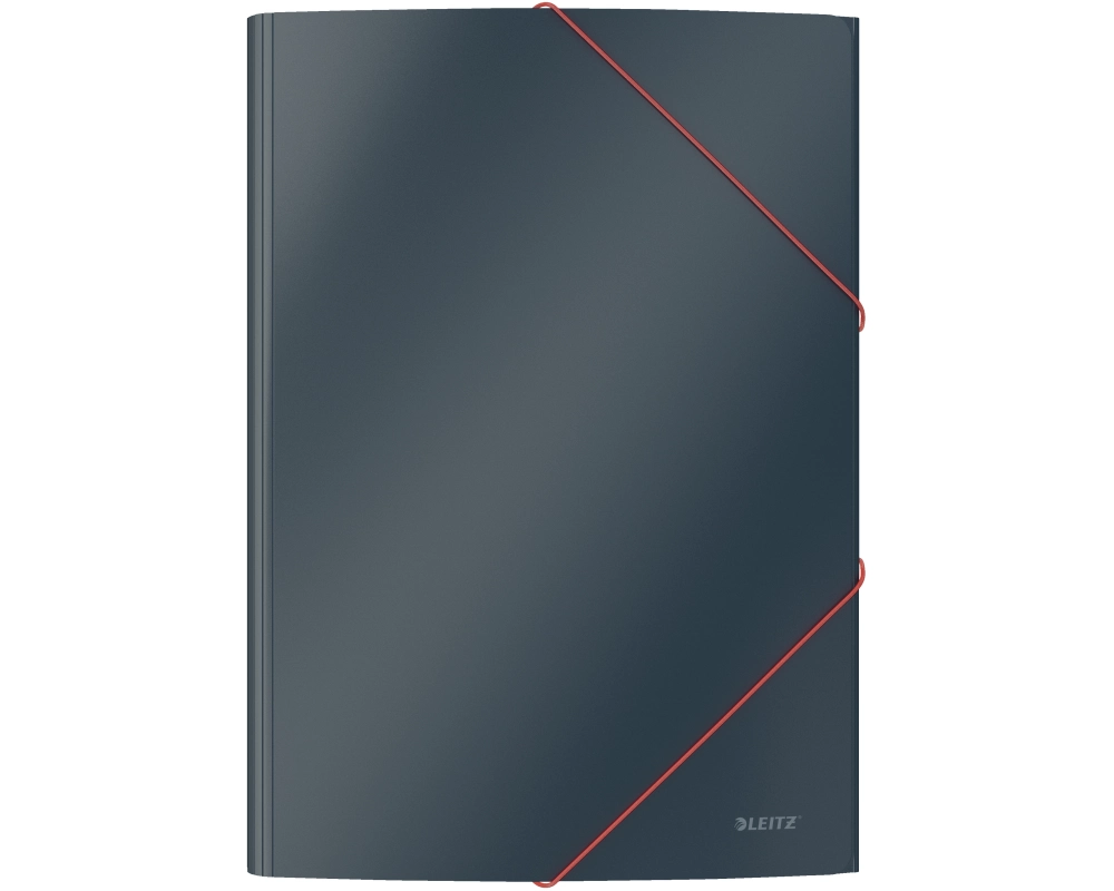 LEITZ Gummizugmappe Cosy A4 3002-00-89 grau, Karton