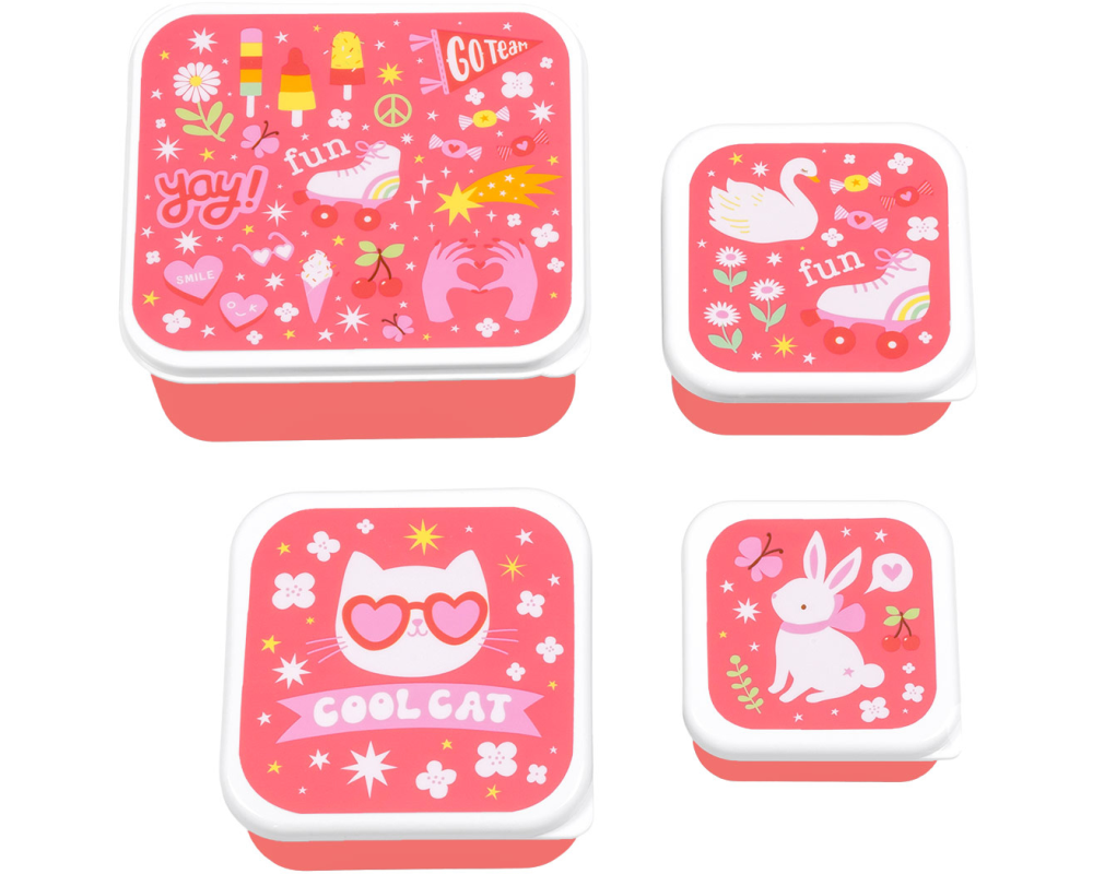 ALLC Lunch & snack box set SBSEFU75 Fun