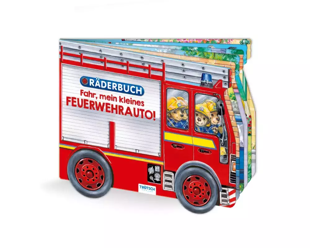 Trötsch Pappenbuch Räderbuch Fahr, mein kleines Feuerwehrauto
