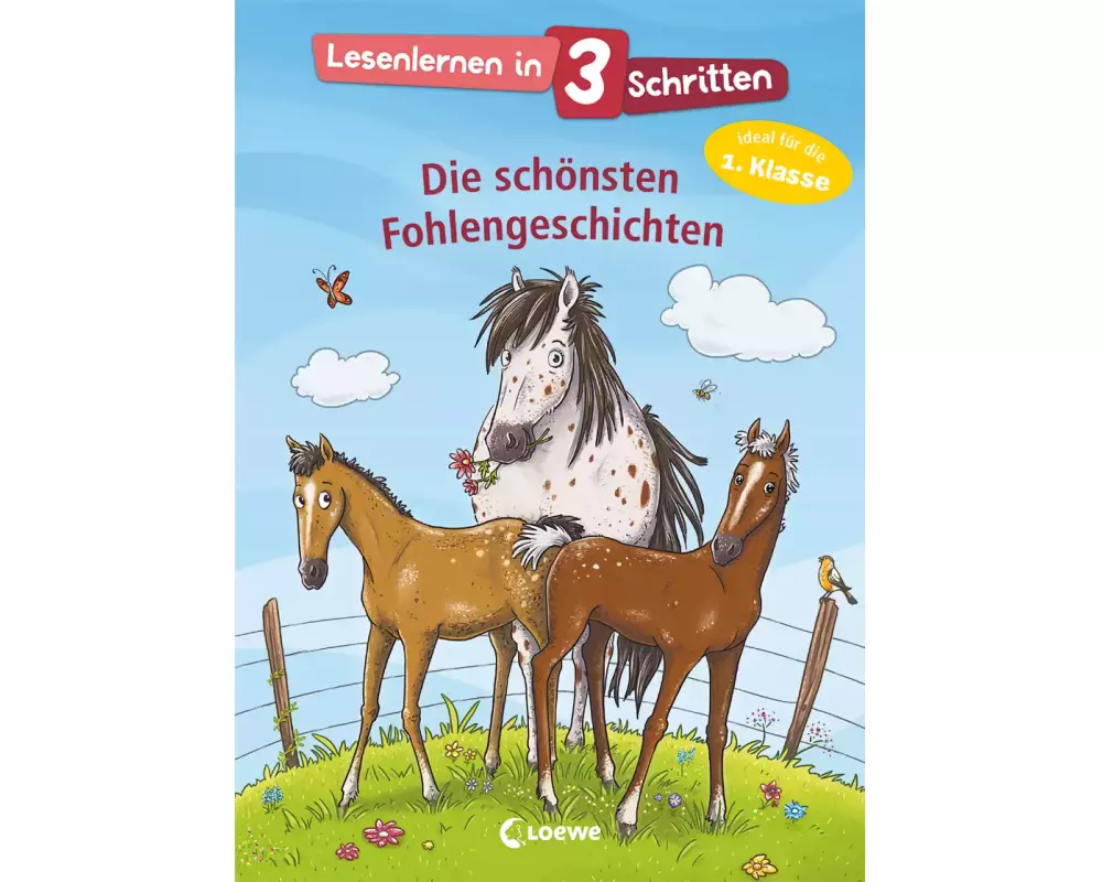 Lesenlernen in 3 Schritten - Die schönsten Fohlengeschichten