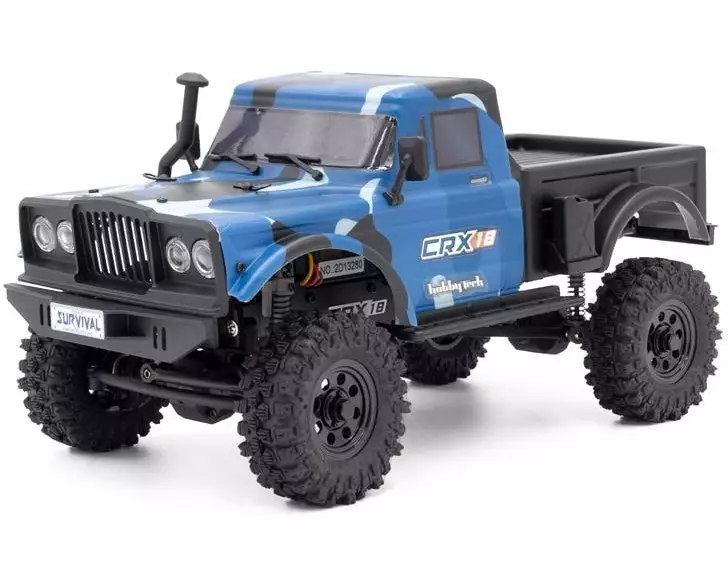 Hobbytech Scale Crawler CRX18 Pick-up 4WD Blau, RTR, 1:18
