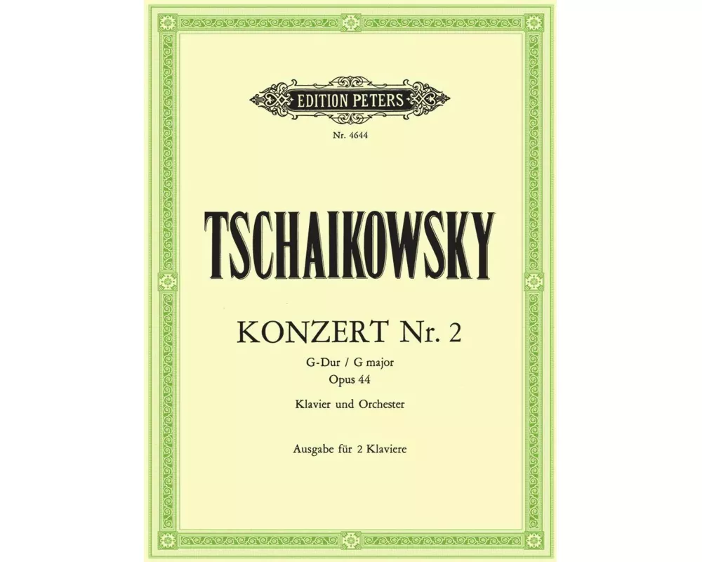 Piano Concerto No. 2 in G Op. 44 (Edition for 2 Pianos)
