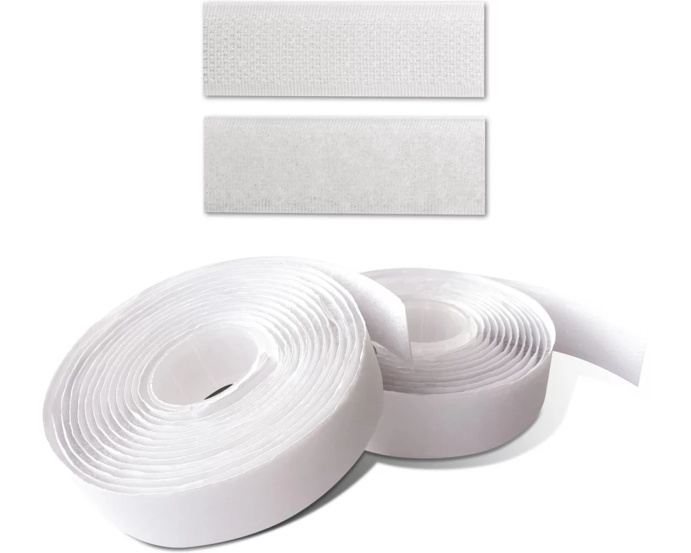 URSUS Klettband Weiss, 3 x 20 mm