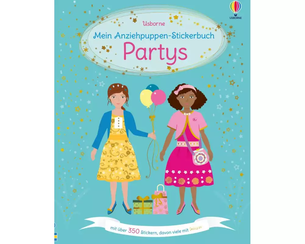 Mein Anziehpuppen-Stickerbuch: Partys