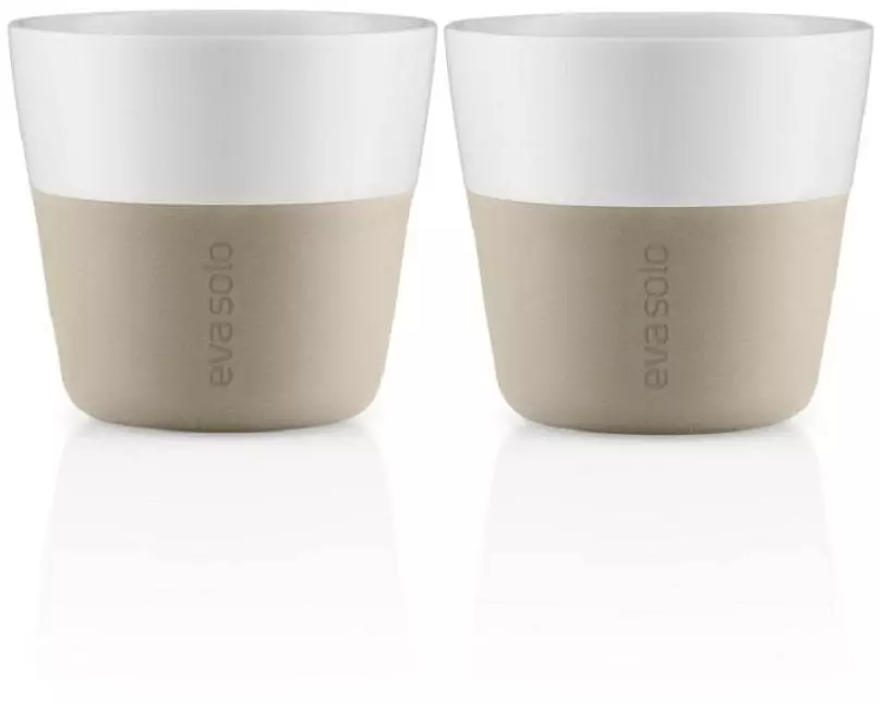 Eva Solo Kaffeebecher 230 ml, 2 Stück, Beige/Grün