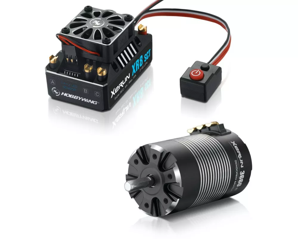 Hobbywing Brushless-Antriebsset Xerun XR8 SCT 3660-4300 KV 2-4S