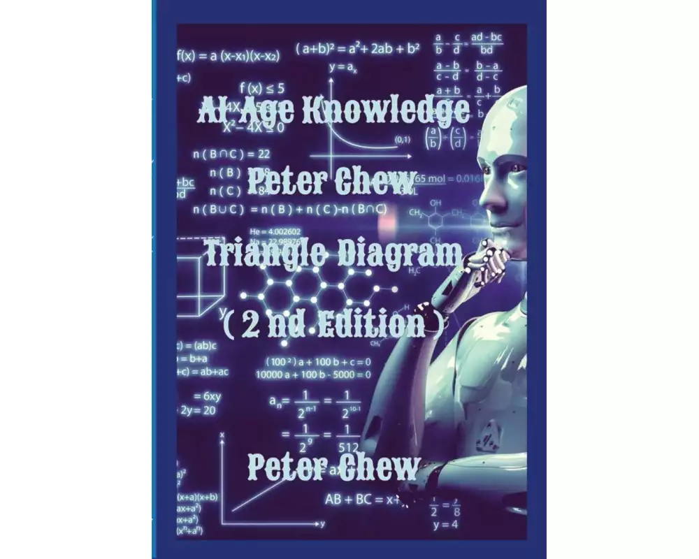 AI Age Knowledge. Peter Chew Triangle Diagram (2nd Edition)