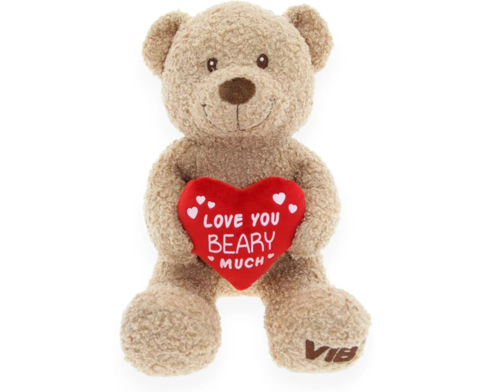 Very Important Baby Plüsch Bär mit Herz Sitzend 35 cm