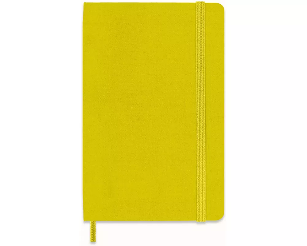 Moleskine Notizbuch - Color, Pocket/A6, Liniert, Stoffeinband, Strohgelb